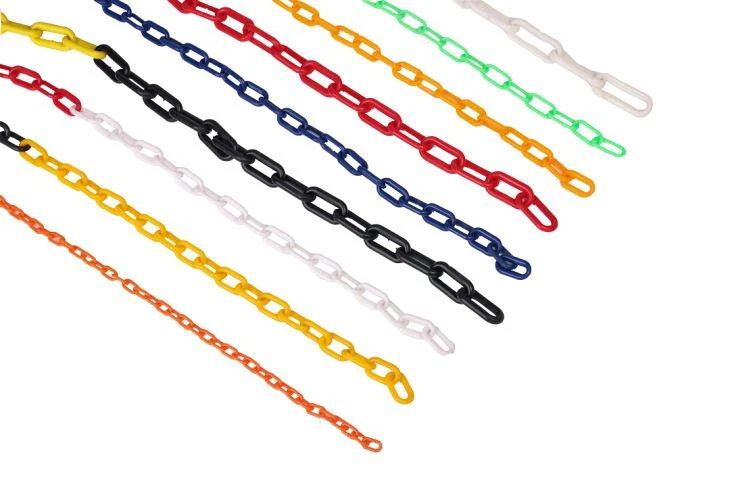 Colorful Safety Barricade Warning Chain